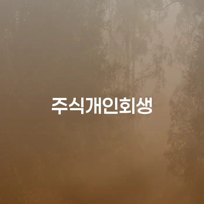 경상북도 개인회생 채무조정제도을 이용하여 무료상담신청
