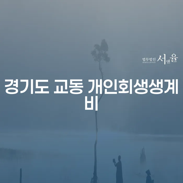 경기도 교동 개인회생생계비와 부산개인파산, 어떻게 준비해야 할까요?