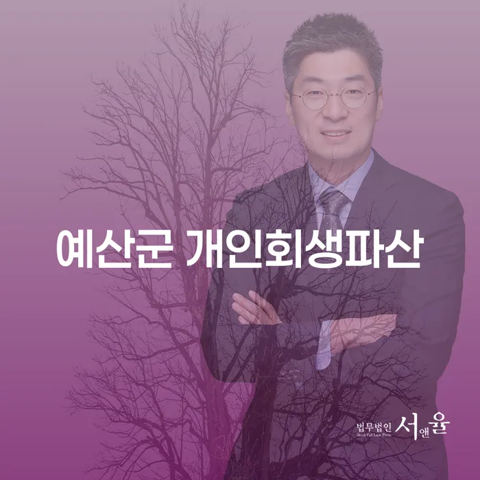 왜 예산군 개인회생파산이 당신에게 필요한 선택일까요?