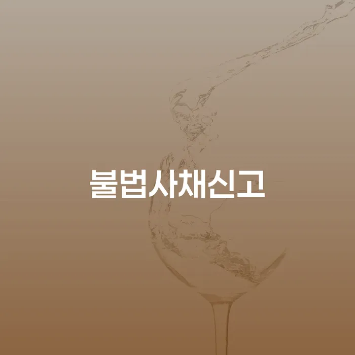 불법 사채 신고와 개인회생, 당신의 재정 문제 해결 방법은?